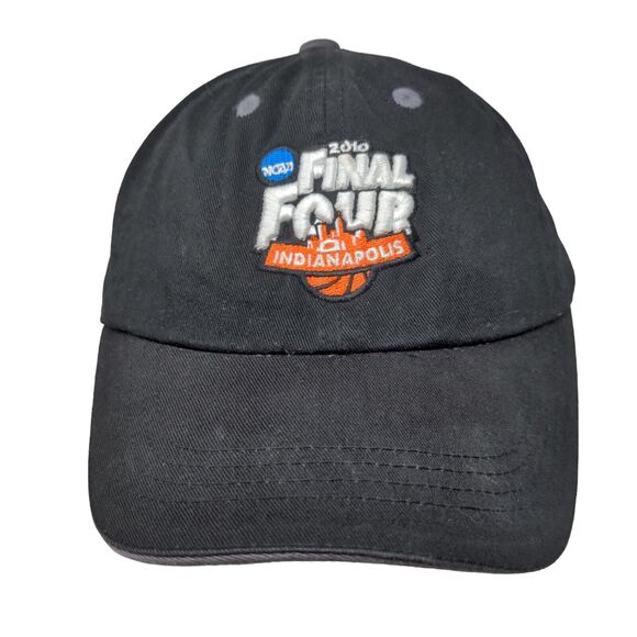 NCAA Final Four 2010 Indianapolis Boys Youth Slideback Hat Black Embroidered - Picture 1 of 8